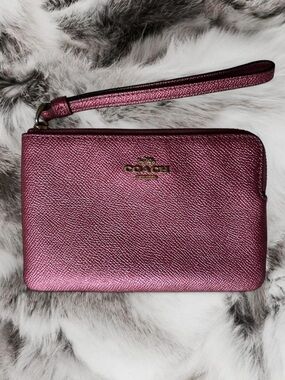Metallic Pink Rare Coach Vintage Wallet